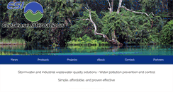 Desktop Screenshot of ecosenseint.com